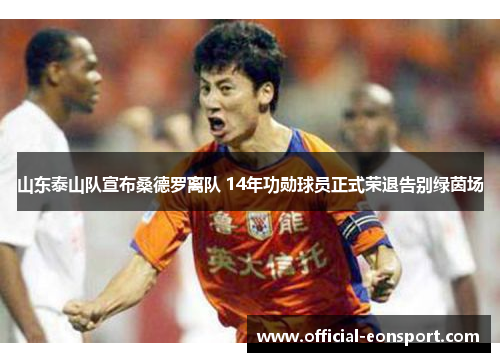 山东泰山队宣布桑德罗离队 14年功勋球员正式荣退告别绿茵场